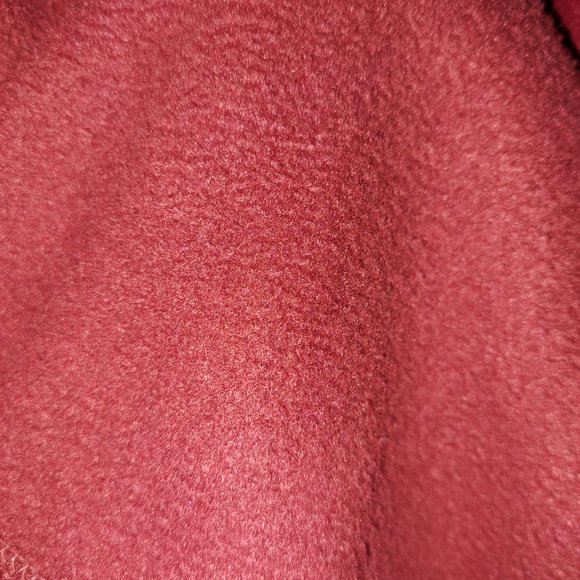 Columbia Men's Rust Red Fleece Zip Up Jacket Size Large - Picture 5 of 11